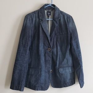 Gap denim blazer